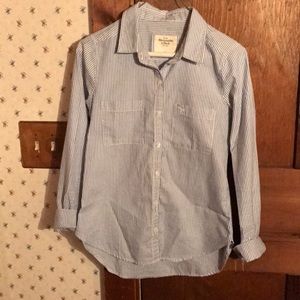 Abercrombie and Fitch Button-down Long-Sleeved